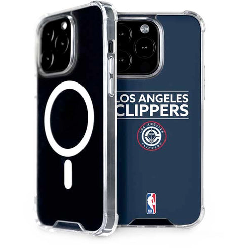 NBA Los Angeles Clippers Standard Blue iPhone 15 Pro MagSafe Case